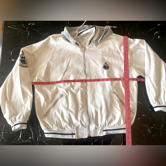⚓️THE LIMITED⚓️ INTERNATIONAL STYLE VTG YACHTING JACKET W/ REMOVABLE HOOD EUC⛴ - Picture 13 of 15